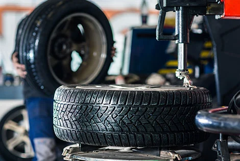Changement de pneu